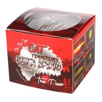 PLECIONKA CAT TERRITORY OCTA BRAID 300m 0,40mm ŻÓŁ