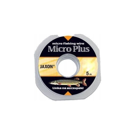 PRZYPON JAXON PLECIONKA MICRO PLUS 5m 9kg PRZYPON JAXON PLECIONKA MICRO PLUS 5m 9kg