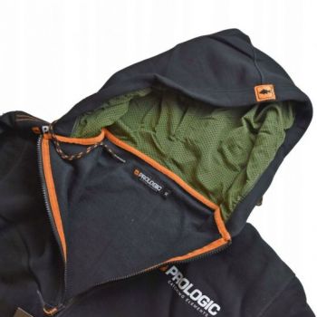 BLUZA PROLOGIC EDEN ZIP HOODIE BLACK CAVIAR M