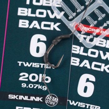 PRZYPON Z HAKIEM NASH TUBE BLOW BACK RIG SIZE 4