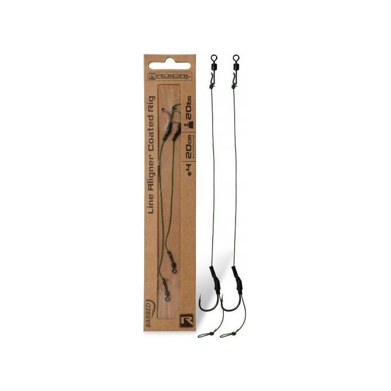 PRZYPON RADICAL LINE ALIGNER COATED RIG 20lbs 4