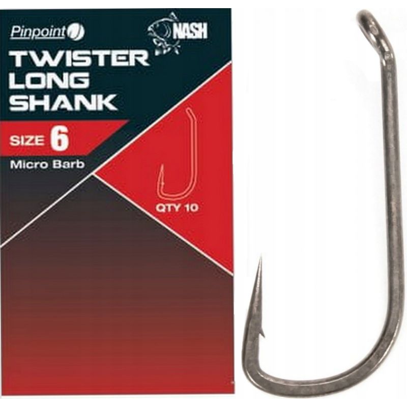 HACZYKI NASH LONG SHANK SIZE 6