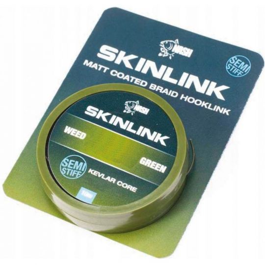 MATERIAŁ PRZYPONOWY NASH SINKLINK WEED 10m 35lb MATERIAŁ PRZYPONOWY NASH SINKLINK WEED 10m 35lb