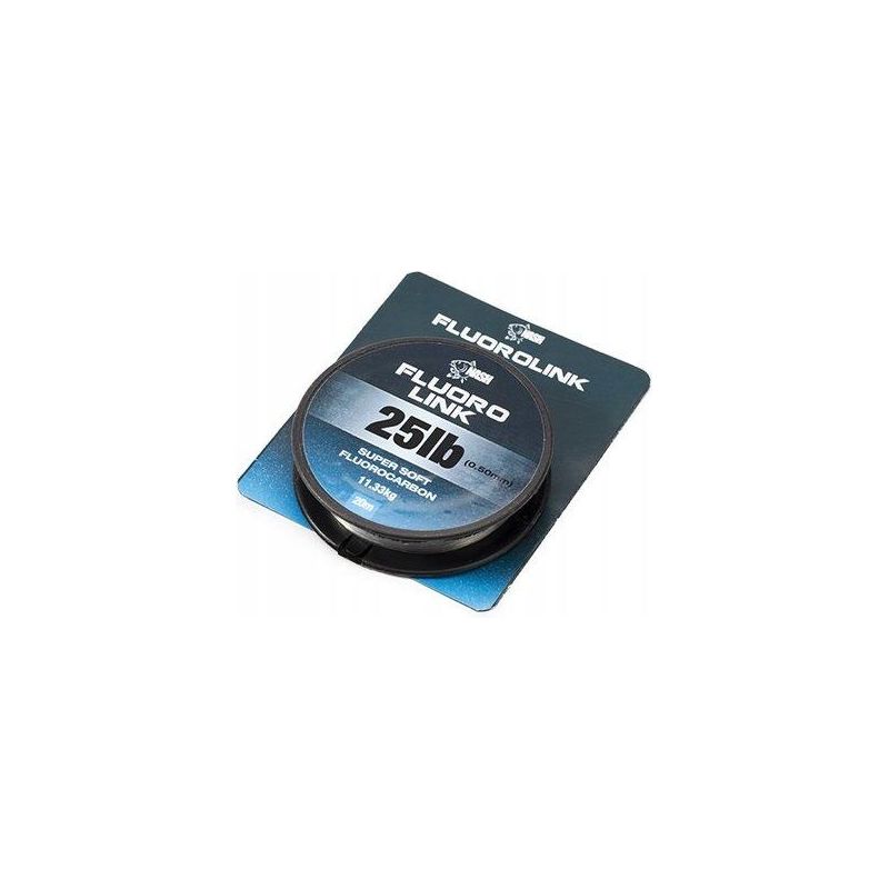FLUOROCARBON NASH FLUOROLINK 25lb 0,50mm 20m FLUOROCARBON NASH FLUOROLINK 25lb 0,50mm 20m