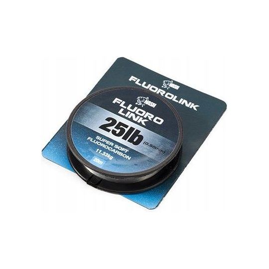 FLUOROCARBON NASH FLUOROLINK 25lb 0,50mm 20m FLUOROCARBON NASH FLUOROLINK 25lb 0,50mm 20m