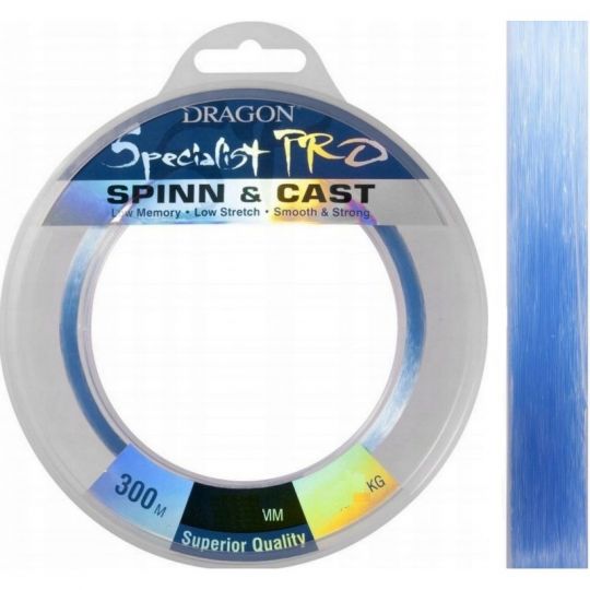 ŻYŁKA DRAGON SPECIALIST SPINN CAST 300m 0,18mm