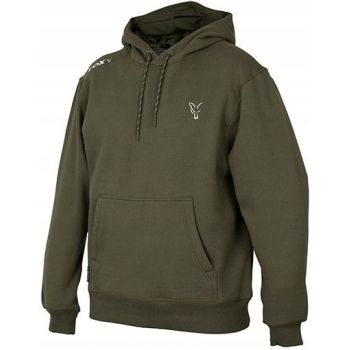 BLUZA FOX COLLECTION GREEN SILVER HOODIE ROZMIAR S
