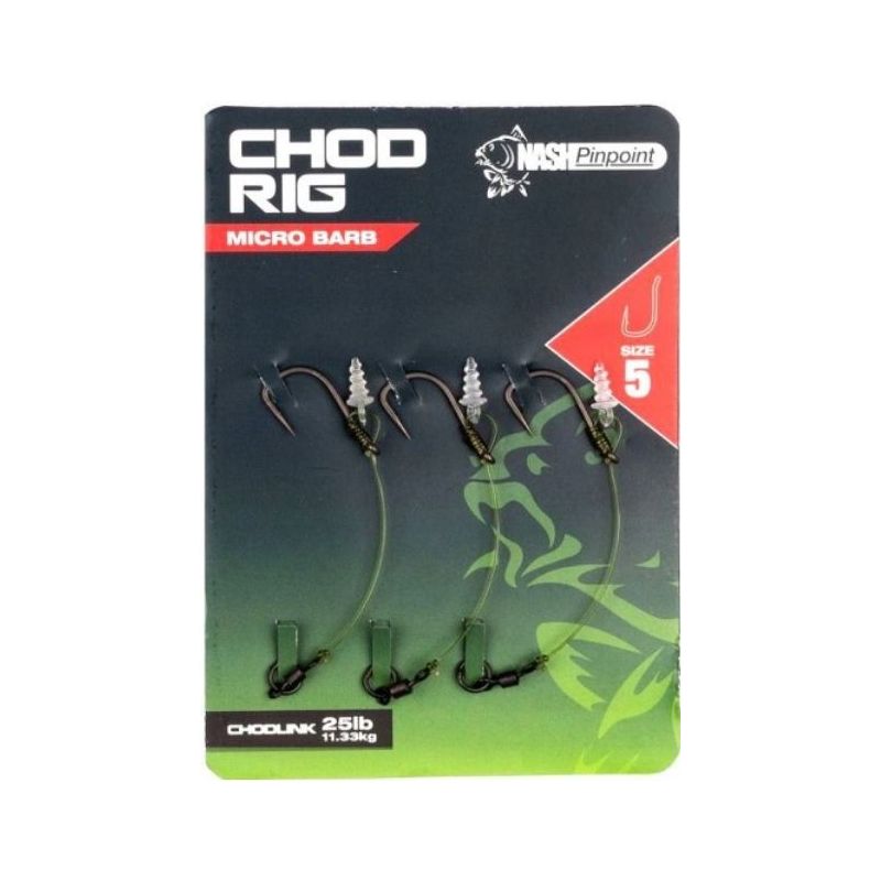 PRZYPON NASH CHOD RIG MICRO BARBED 4 MB