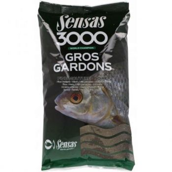 ZANĘTA SENSAS 3000 GROS GARDONS F. MOUTURE NOIRE
