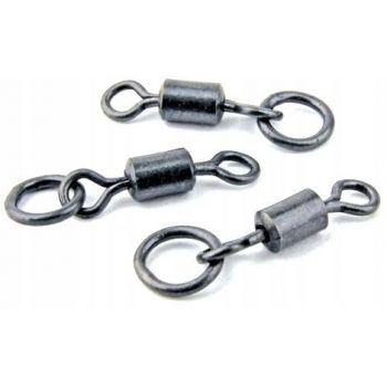 KRĘTLIK FOX KURO MICRO HOOK RING SWIVEL 10szt