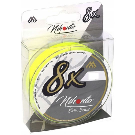 PLECIONKA NIHONTO OCTA BRAID 150M FLUO 0,30mm PLECIONKA NIHONTO OCTA BRAID 150M FLUO 0,30mm