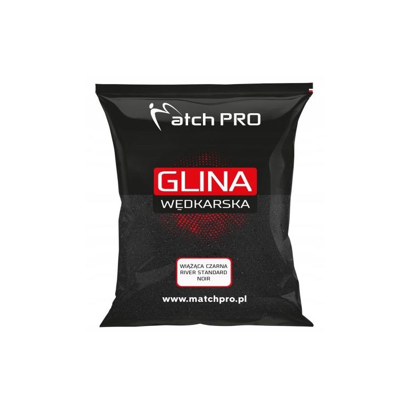 GLINA MATCH PRO WIĄŻĄCA CZARNA RIVER STANDARD 2kg GLINA MATCH PRO WIĄŻĄCA CZARNA RIVER STANDARD 2kg