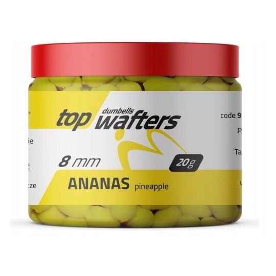 DUMBELLS MATCH PRO TOP WAFTERS ANANAS 20g 8mm DUMBELLS MATCH PRO TOP WAFTERS ANANAS 20g 8mm