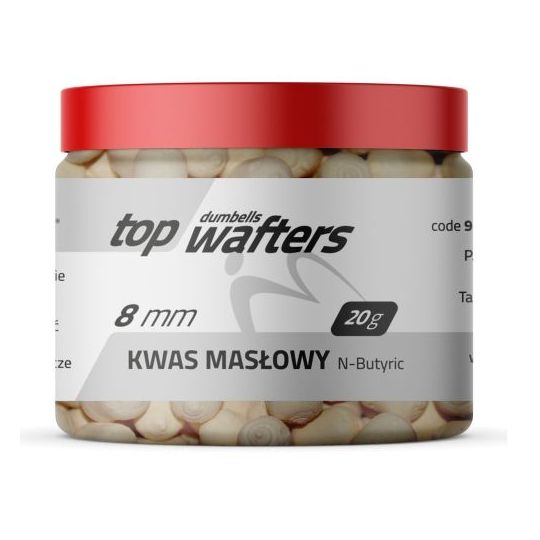 DUMBELLS MATCH PRO TOP WAFTERS KWAS MASŁOWY 8mm 20 DUMBELLS MATCH PRO TOP WAFTERS KWAS MASŁOWY 8mm 20