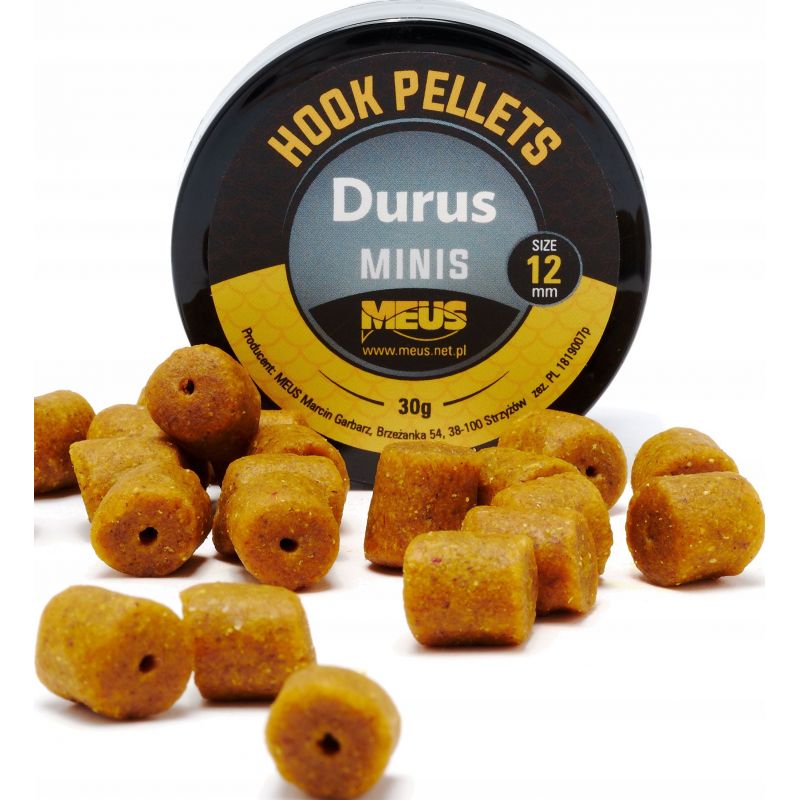 PELLET MEUS HOOK DURUS MINIS 12mm CSL Z DZIURKĄ PELLET MEUS HOOK DURUS MINIS 12mm CSL Z DZIURKĄ