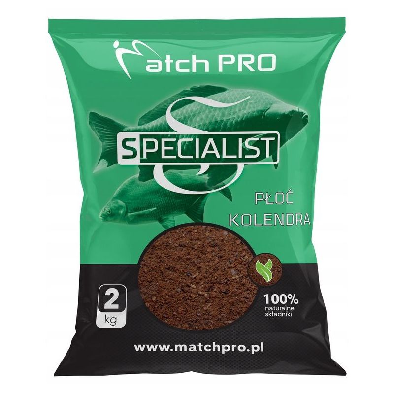 ZANĘTA MATCH PRO SPECIALIST PŁOĆ KOLENDRA 2kg ZANĘTA MATCH PRO SPECIALIST PŁOĆ KOLENDRA 2kg