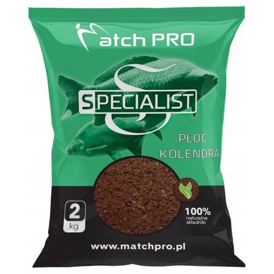 ZANĘTA MATCH PRO SPECIALIST PŁOĆ KOLENDRA 2kg ZANĘTA MATCH PRO SPECIALIST PŁOĆ KOLENDRA 2kg