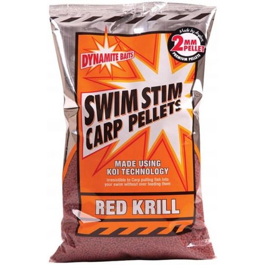 PELLET DYNAMITE BAITS SWIM STIM RED KRILL 2mm 900g PELLET DYNAMITE BAITS SWIM STIM RED KRILL 2mm 900g
