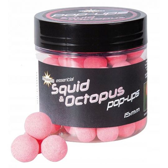 KULKI DYNAMITE SQUID OCTOPUS POP UP FLUORO 15mm