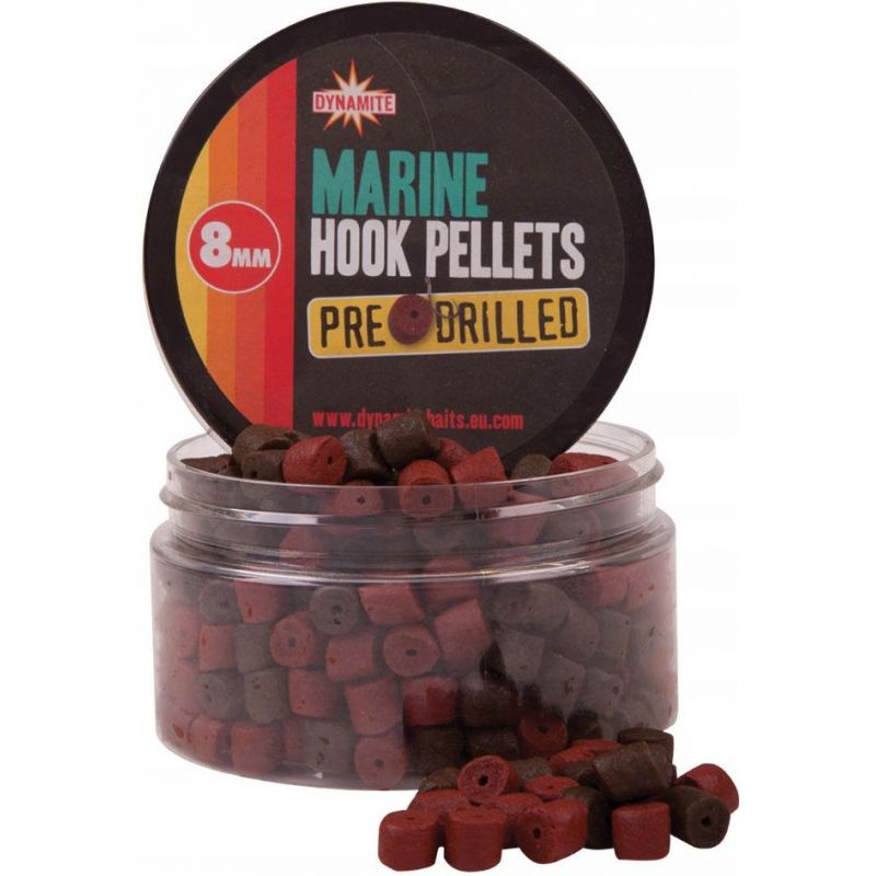 PELLET DYNAMITE BAITS PRE DRILLED MARINE HALIBUT 8