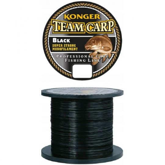 ŻYŁKA KONGER TEAM CARP BLACK 1000m 0,30mm ŻYŁKA KONGER TEAM CARP BLACK 1000m 0,30mm
