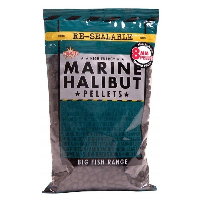 PELLET DYNAMITE BAITS MARINE HALIBUT 8mm 900g