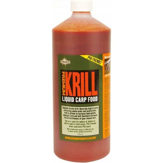 LIQUID DYNAMITE BAITS CARP FOOD KRILL 1L