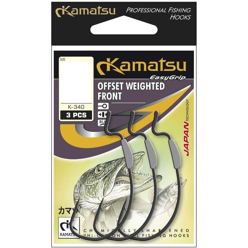 HACZYKI KAMATSU OFFSET WEIGHTED K-340 2/0 0,9g HACZYKI KAMATSU OFFSET WEIGHTED K-340 2/0 0,9g