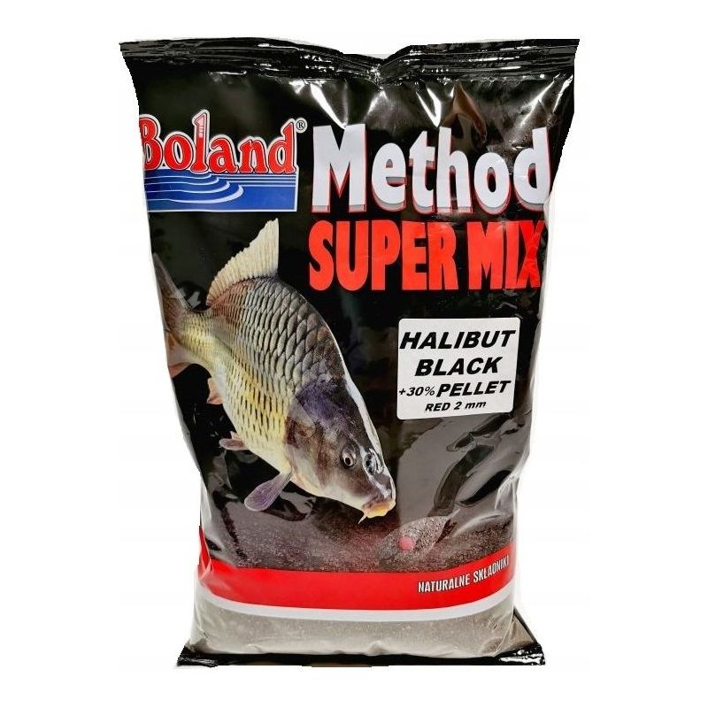 ZANĘTA BOLAND SUPER METHOD PELLET MIX 1kg HALIBUT ZANĘTA BOLAND SUPER METHOD PELLET MIX 1kg HALIBUT