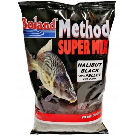 ZANĘTA BOLAND SUPER METHOD PELLET MIX 1kg HALIBUT ZANĘTA BOLAND SUPER METHOD PELLET MIX 1kg HALIBUT