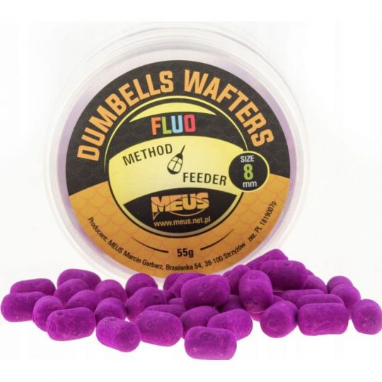 DUMBELLS MEUS WAFTERS FLUO 8mm 55g CSL DUMBELLS MEUS WAFTERS FLUO 8mm 55g CSL