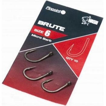 HACZYKI NASH BRUTE MICRO BARBED ROZ. 2