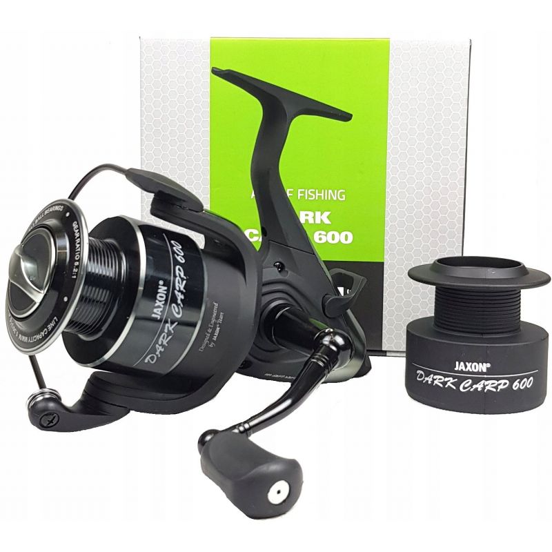 KOŁOWROTEK JAXON DARK CARP 400 CARP FEEDER