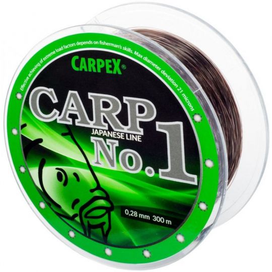 ŻYŁKA ROBINSON CARPEX No.1 KARPIOWA 300m 0,33mm ŻYŁKA ROBINSON CARPEX No.1 KARPIOWA 300m 0,33mm