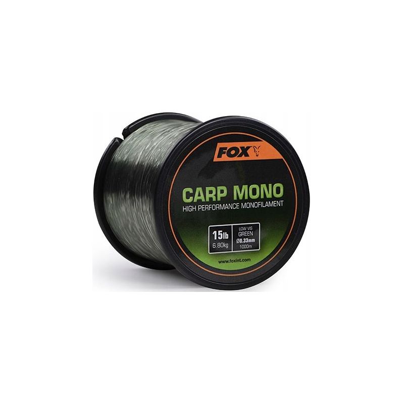 ŻYŁKA FOX CARP MONO 1000m 18lb 0.35mm ŻYŁKA FOX CARP MONO 1000m 18lb 0.35mm