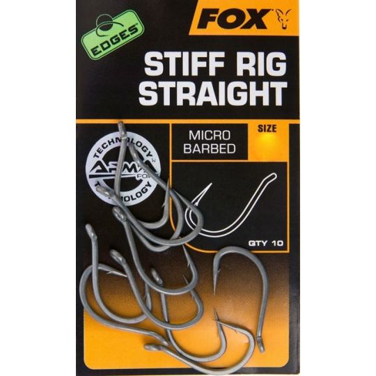 HACZYKI FOX STIFF RIG STRAIGHT BEZZADZIOROWE 8 HACZYKI FOX STIFF RIG STRAIGHT BEZZADZIOROWE 8