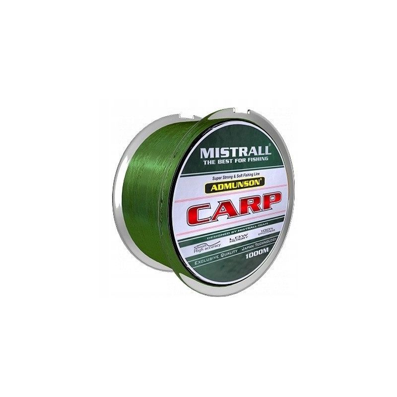 ŻYŁKA MISTRALL AMUNDSON CARP CAMOUFL 0,25mm 1000m