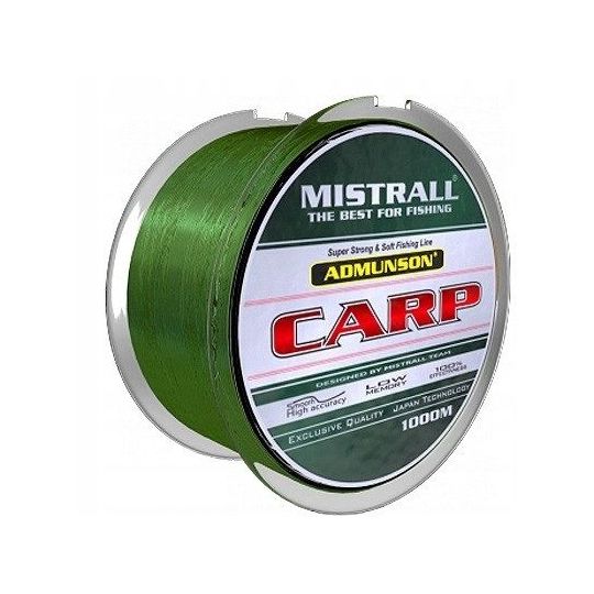 ŻYŁKA MISTRALL AMUNDSON CARP CAMOUFL 0,25mm 1000m