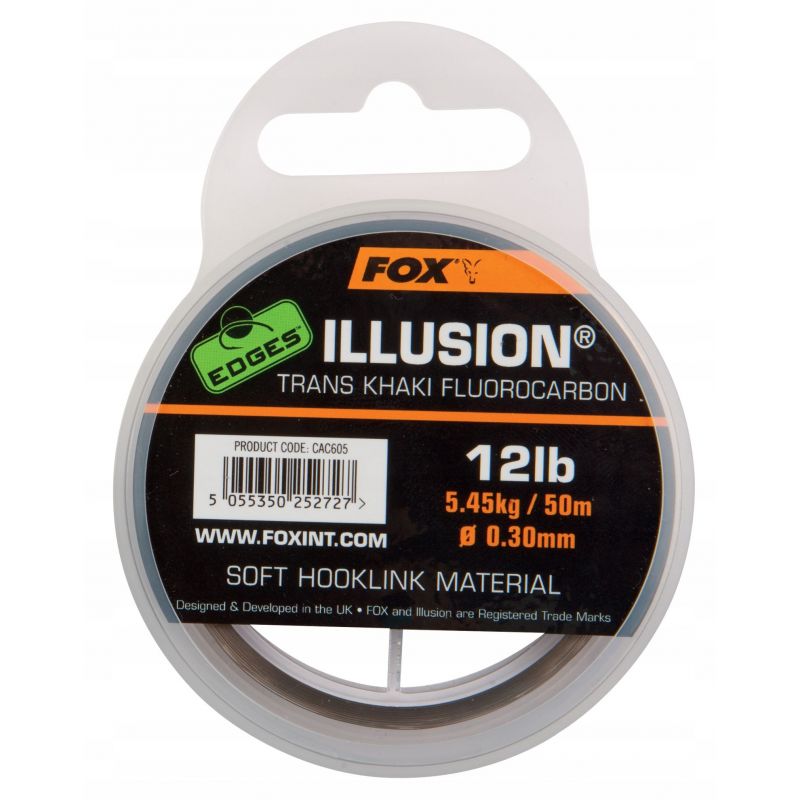FLUOROCARBON FOX ILLUSION SOFT HOOKLINK 0.35mm