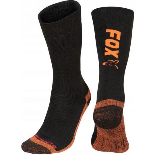 SKARPETY FOX BLACK ORANGE THERMO SOCK ROZ. 44-47 SKARPETY FOX BLACK ORANGE THERMO SOCK ROZ. 44-47