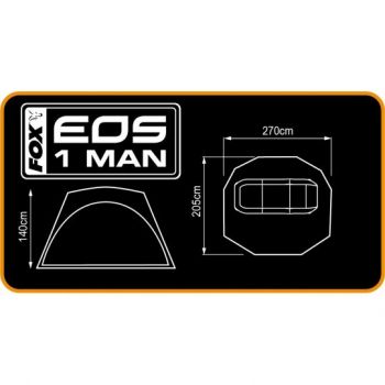 NAMIOT KARPIOWY FOX EOS 1 MAN BIVVY