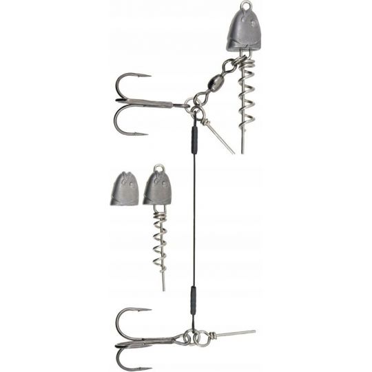 DOZBROJKA KONGER DWUKOTWICOWA 2/0 12cm 27kg