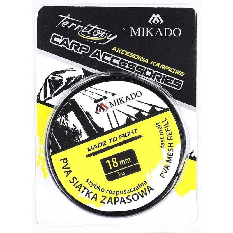 SIATKA PVA MIKADO ŚREDNIO ROZPUSZCZALNA 23mm ZAPAS SIATKA PVA MIKADO ŚREDNIO ROZPUSZCZALNA 23mm ZAPAS