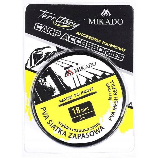 SIATKA PVA MIKADO ŚREDNIO ROZPUSZCZALNA 23mm ZAPAS SIATKA PVA MIKADO ŚREDNIO ROZPUSZCZALNA 23mm ZAPAS