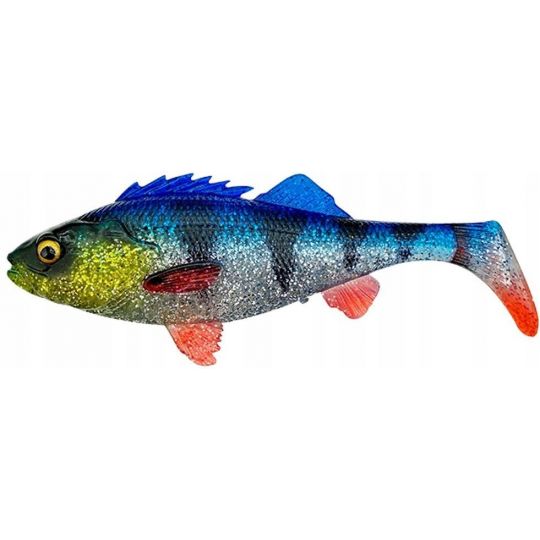 GUMA SAVAGE GEAR 4D PERCH SHAD 12,5cm 20g BLUE SIL GUMA SAVAGE GEAR 4D PERCH SHAD 12,5cm 20g BLUE SIL