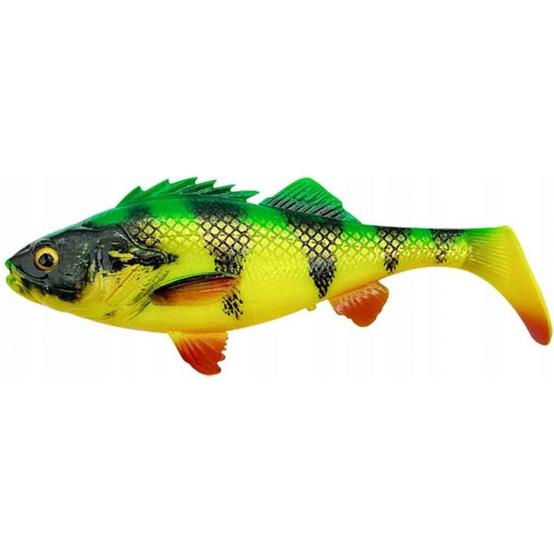 GUMA SAVAGE GEAR 4D PERCH SHAD 12,5cm 20g FIRETIGE GUMA SAVAGE GEAR 4D PERCH SHAD 12,5cm 20g FIRETIGE