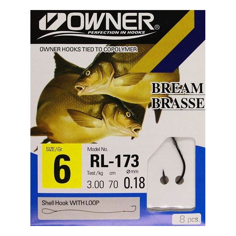 HACZYKI Z PRZYPONEM OWNER RL173 SEIGO B-H 4 0.20mm HACZYKI Z PRZYPONEM OWNER RL173 SEIGO B-H 4 0.20mm