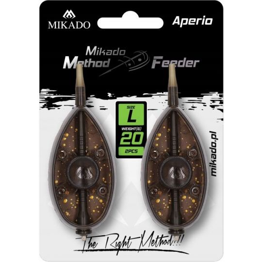 KOSZYCZEK MIKADO METHOD FEEDER APERIO L 20g 2szt KOSZYCZEK MIKADO METHOD FEEDER APERIO L 20g 2szt