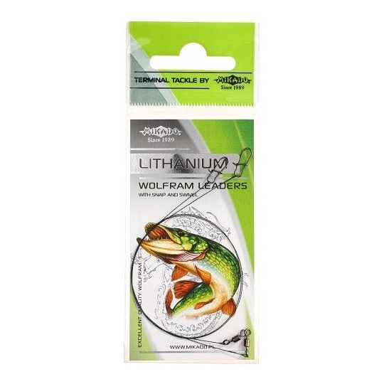 PRZYPON MIKADO WOLFRAMOWY 25cm 2,5kg 2szt PRZYPON MIKADO WOLFRAMOWY 25cm 2,5kg 2szt