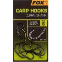 HACZYKI FOX CARP HOOKS CURVE SHANK ROZMIAR 4